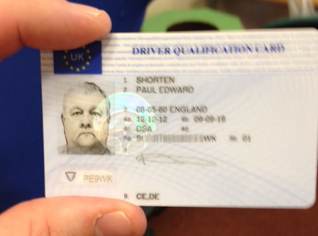 Driver Qualification Card